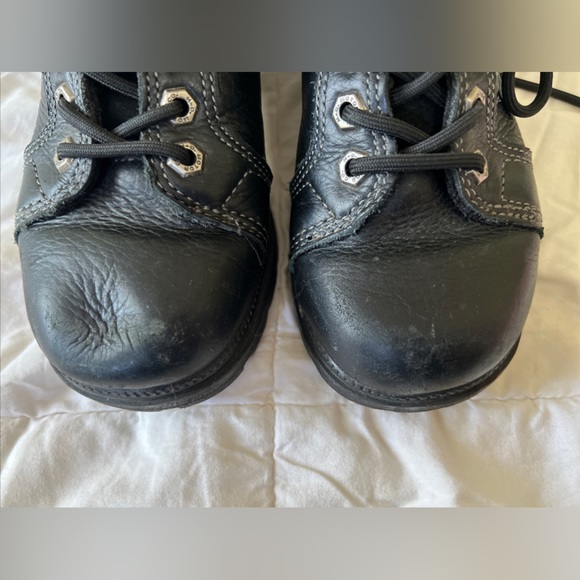 Harley-Davidson Women's Boots Ankle Lace Up Black Size 6.5 - Picture 2 of 6